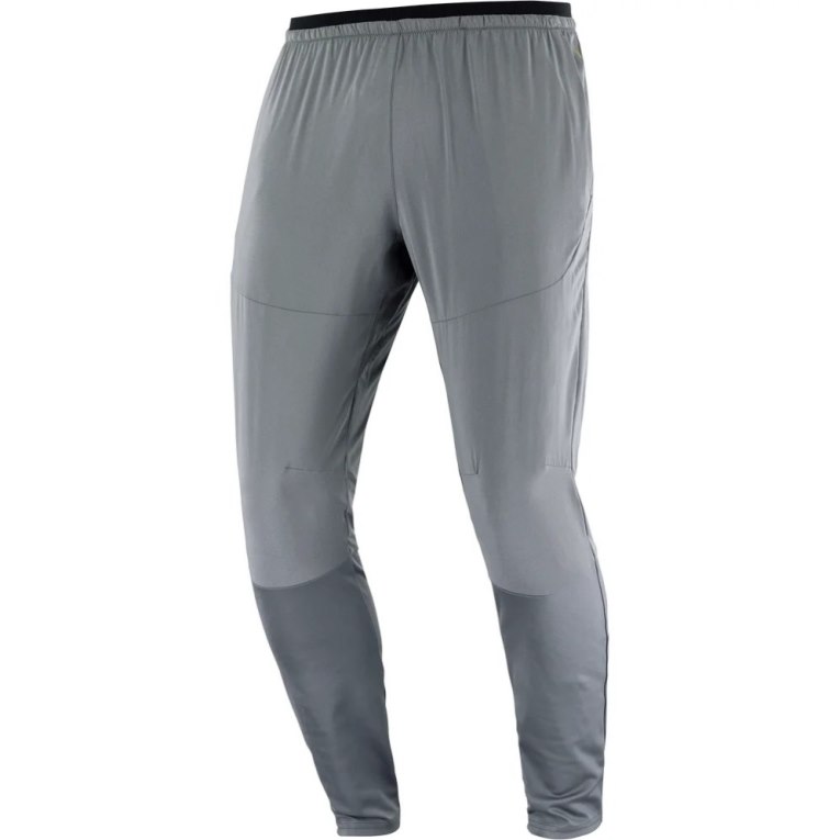 Grey Salomon Cross Run Men's Sport Pants | IE AL7965